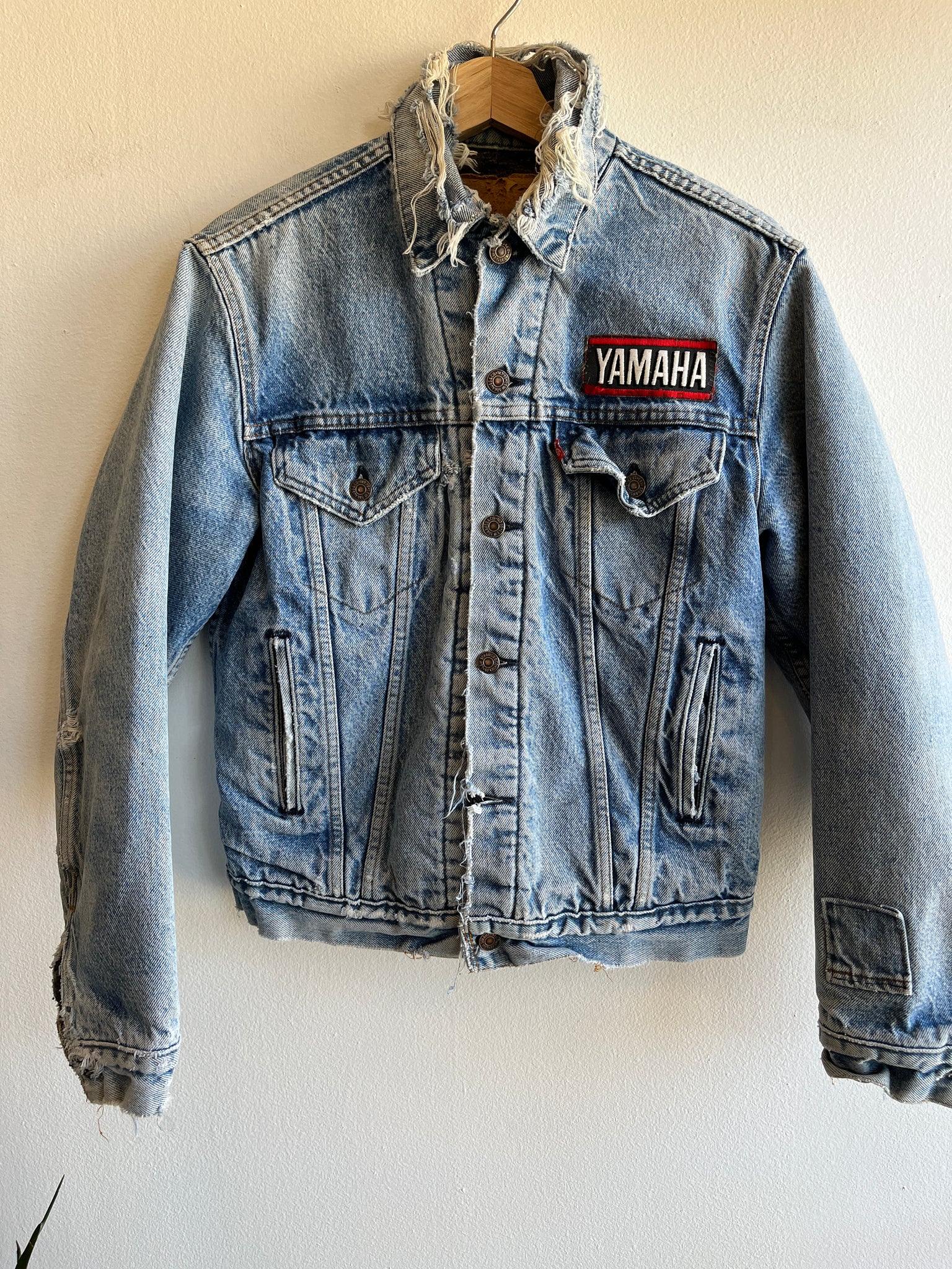 Vintage 1980’s Levi’s Type 4 blanked-lined denim trucker jacket