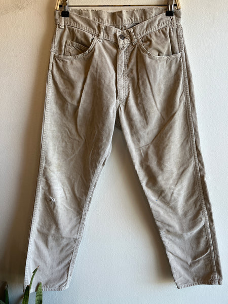 Vintage 1960’s Levi’s Big E Corduroy Pants - Tan