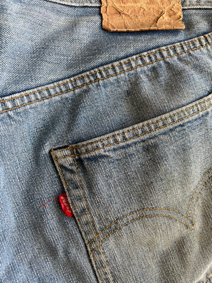 Vintage 1960’s Levi’s “Big E” 501 Selvedge Denim Shorts - La Lovely Vintage 