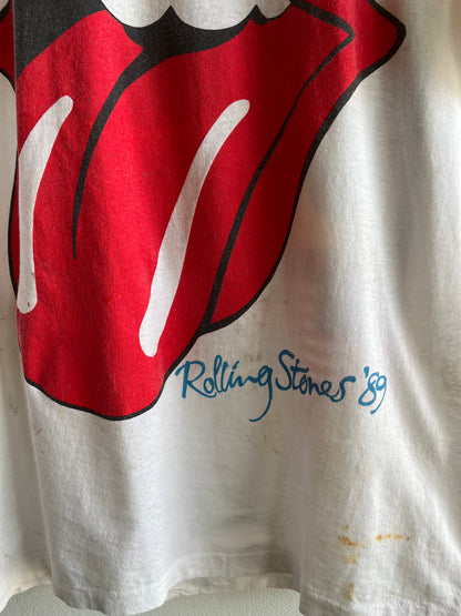 Vintage 1989 Rolling Stones Tour T-Shirt - La Lovely Vintage 
