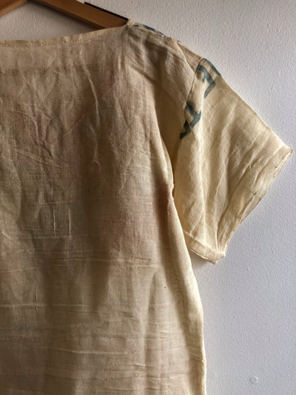 Vintage 1960’s Feed Sack Shirt - La Lovely Vintage 