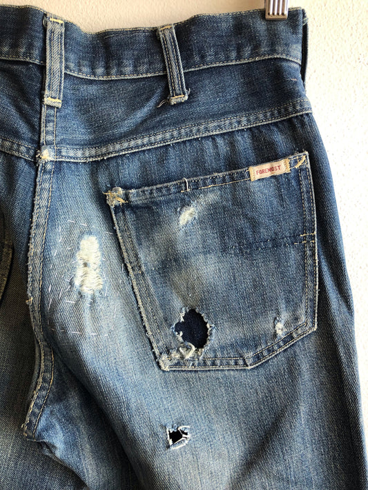 Vintage 1950’s Foremost Half-Selvedge Denim Jeans