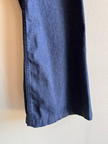 Vintage 1970's Seafarer Flared Denim Jeans