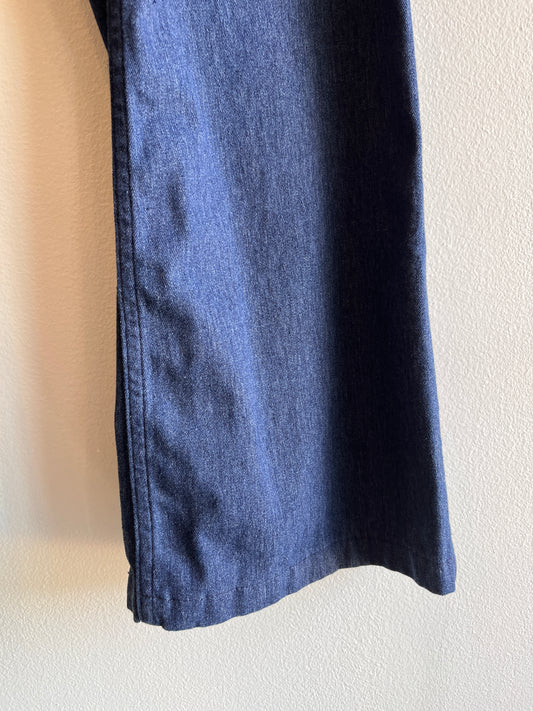 Vintage 1970's Seafarer Flared Denim Jeans