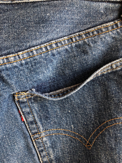 Vintage 1970’s Levi’s 501 Selvedge Denim Jeans - La Lovely Vintage 