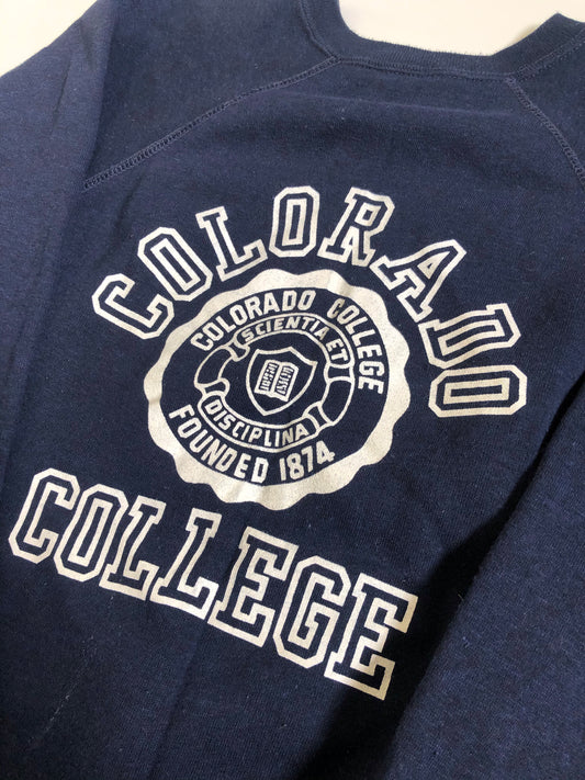 Vintage Deadstock 1970’s Colorado College Sweatshirt - La Lovely Vintage 