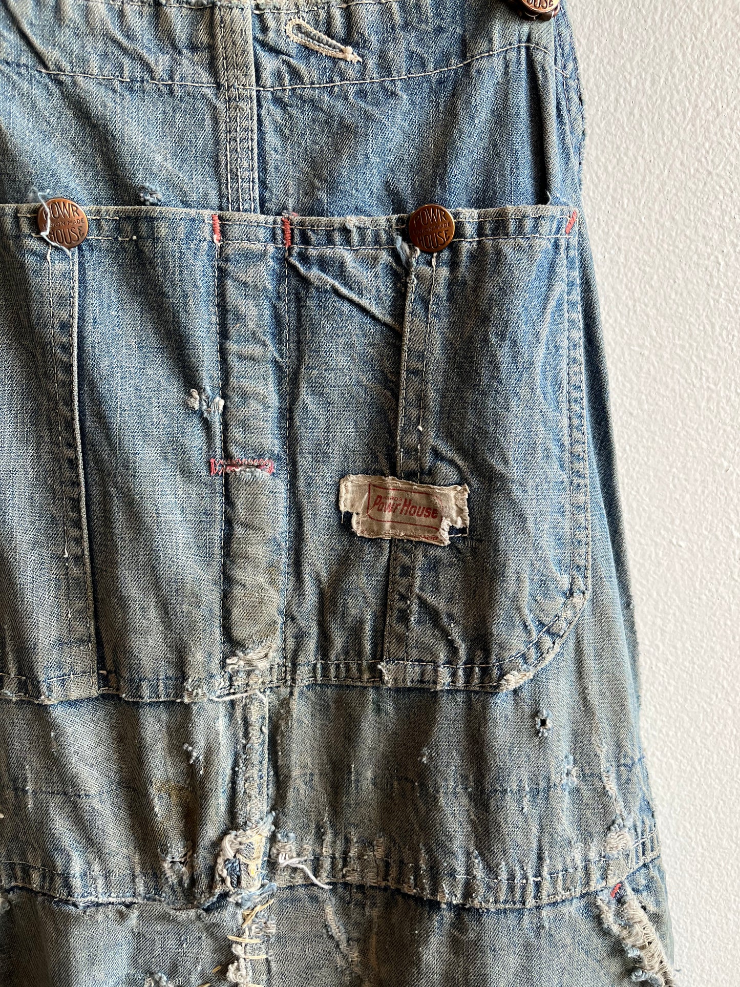 Vintage 1950’s Powrhouse Denim Overalls - La Lovely Vintage 