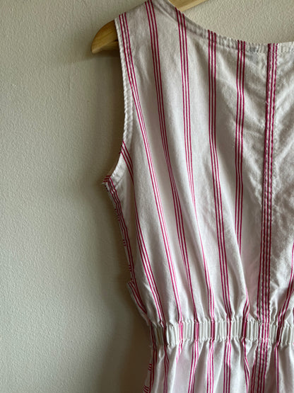 Vintage 1980’s “Ideas” Striped Jumpsuit - La Lovely Vintage 