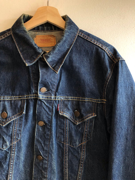 Vintage 1971 “Big E” Type 3 Denim Trucker Jacket - La Lovely Vintage 
