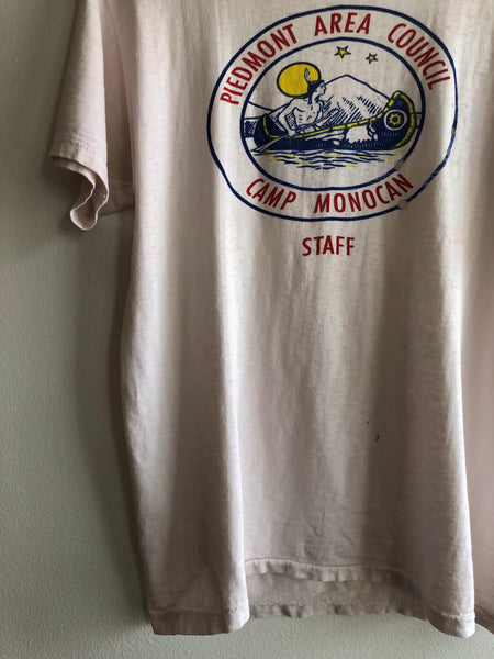 Vintage 1950/1960’s Camp Monocan BSA Staff T-Shirt