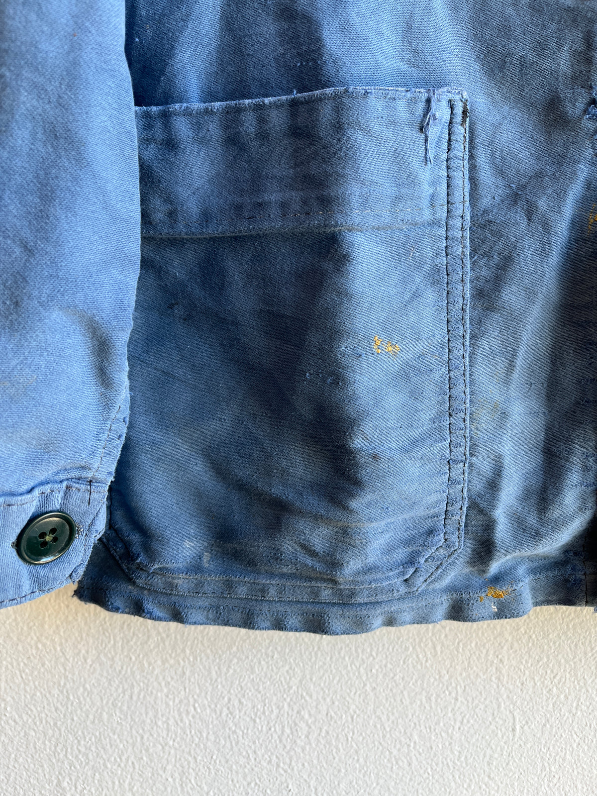 Vintage 1950’s French Moleskin Chore Coat - La Lovely Vintage 
