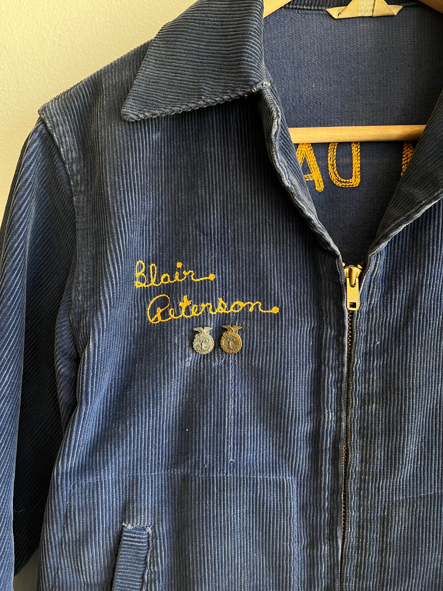 Vintage 1950/1960's F.F.A. Corduroy Work Jacket – La Lovely Vintage