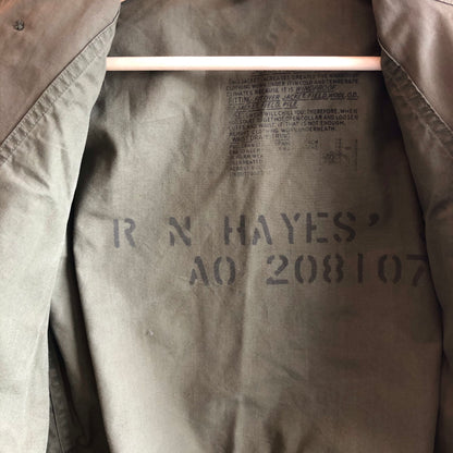 Vintage 1940’s M-43 Named/Stenciled Military Field Jacket - La Lovely Vintage 
