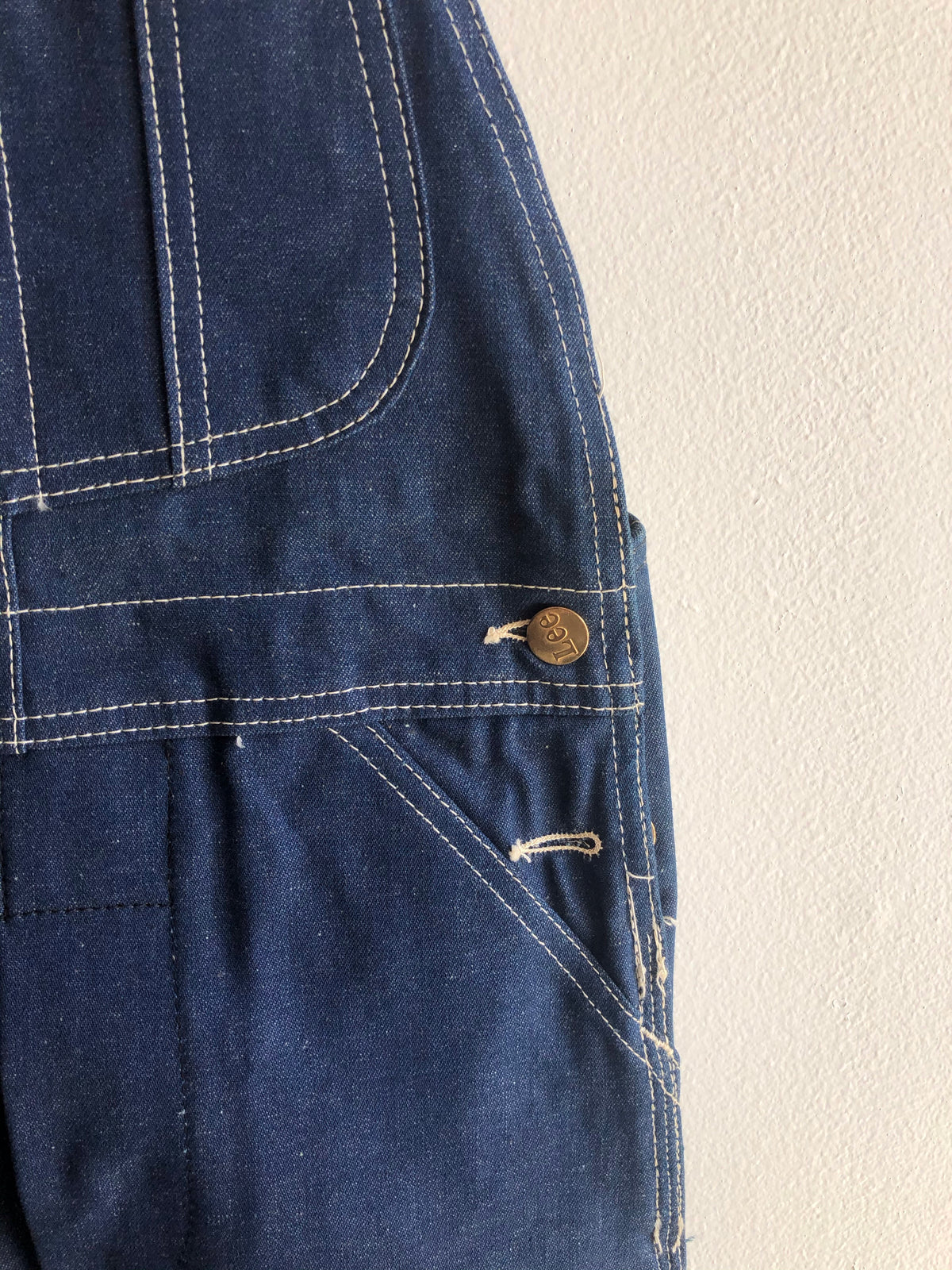 Vintage Deadstock Lee Denim Overalls - La Lovely Vintage 