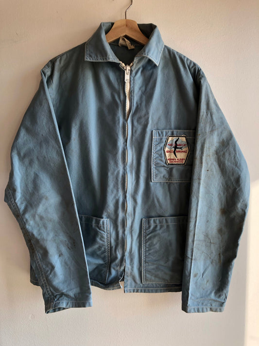 Vintage 1960’s Man-O-War Sailmakers Boat Canvas Chore Jacket - La Lovely Vintage 