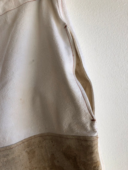 Double Down -  Feedsack Trousers w/ Adjustable Tie at Waist