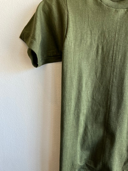 Vintage 1960’s Military Issue Green T-Shirt - La Lovely Vintage 