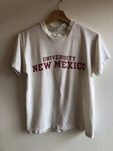 Vintage 1970’s University of New Mexico Champion “Blue Bar” T-Shirt