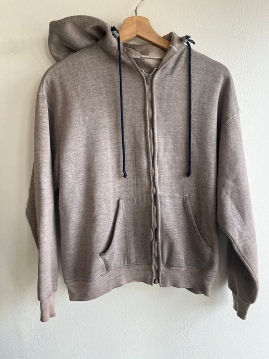 Vintage 1960/70’s Hooded Zip-Up Sweatshirt