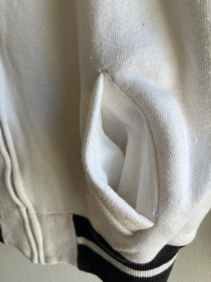 Vintage 1950’s Bomber-Style Fleece Sweatshirt