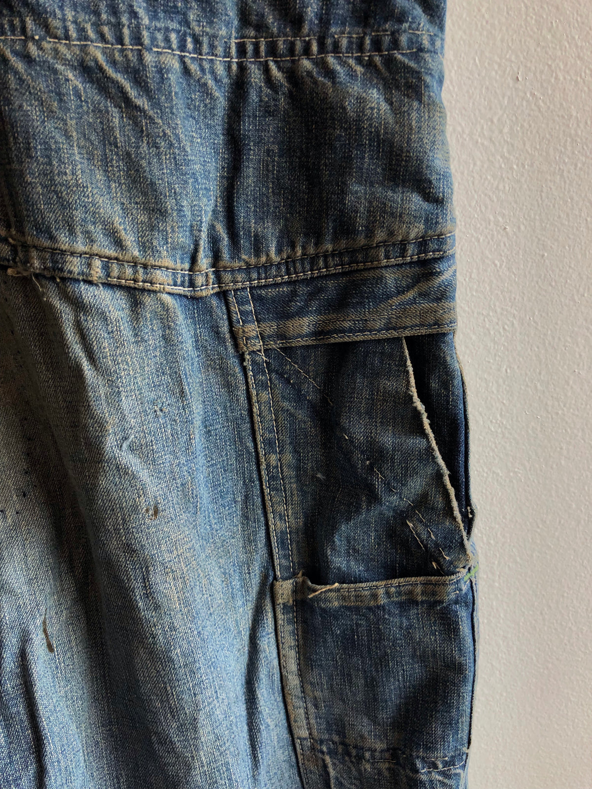 Vintage 1940/1950’s Osh Kosh “Vestbak” Selvedge Overalls - La Lovely Vintage 