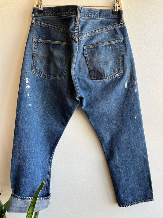 Vintage 1960’s Levi’s “Big E” 501 Denim Jeans - La Lovely Vintage 