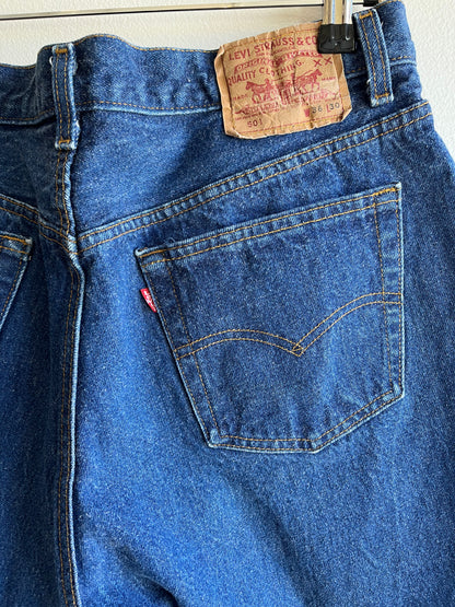 Vintage 1980’s Levi’s 501 Denim Shorts