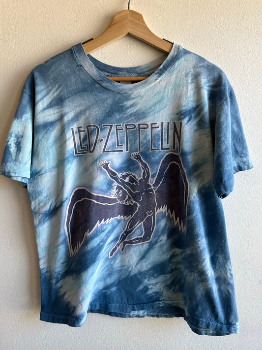 Vintage 1984 Dyed Led Zeppelin Tour T-Shirt - La Lovely Vintage 