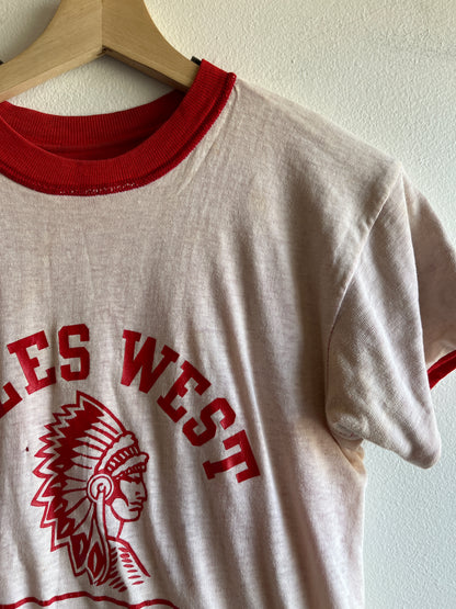 Vintage 1960/1970’s Niles West High School Reversible T-shirt - La Lovely Vintage 