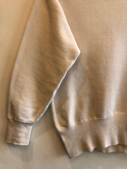Vintage 1950’s Champion “Running Man” Zeta Tau Alpha Flock-Printed Sweatshirt - La Lovely Vintage 