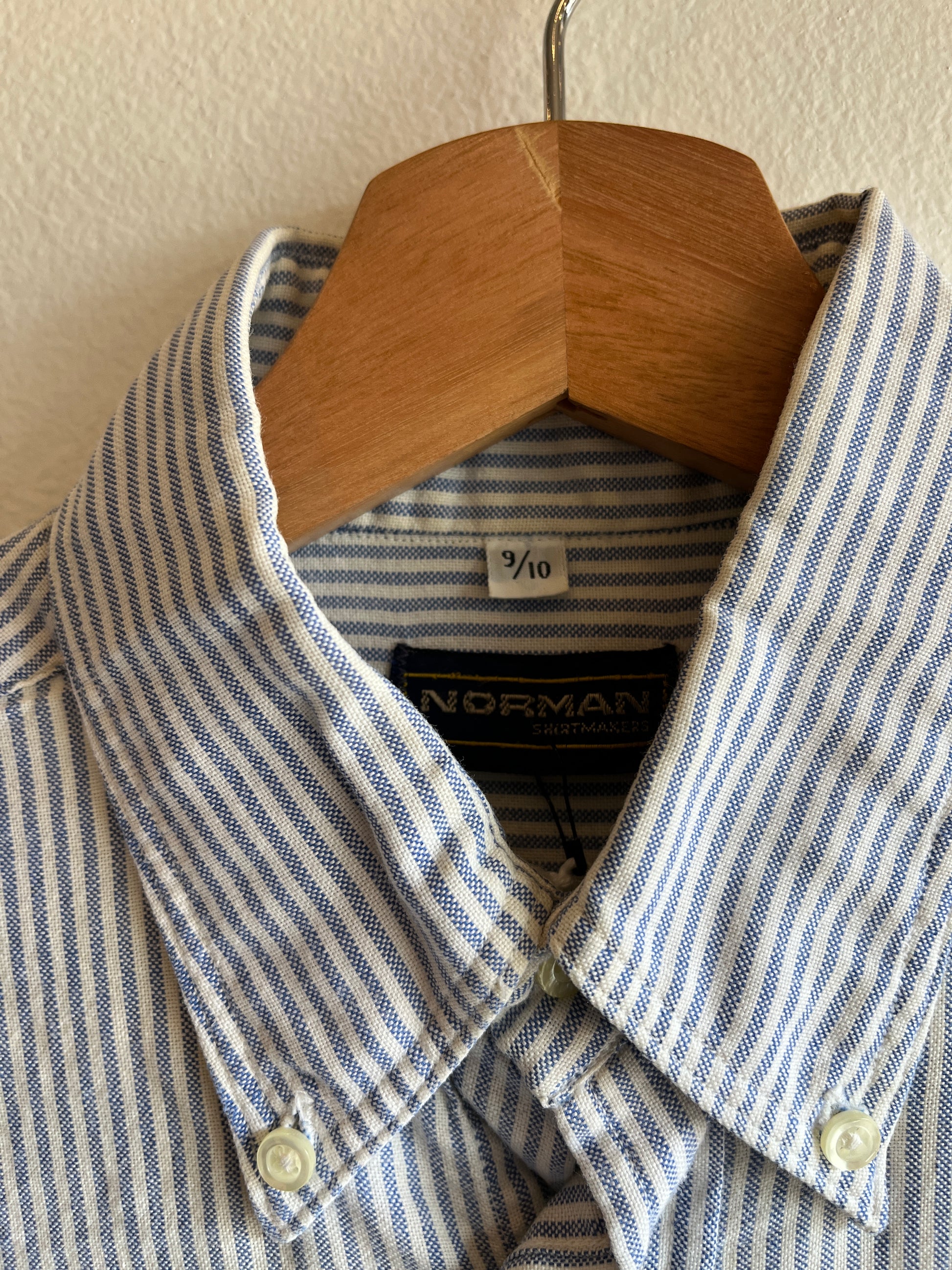 Vintage 1990’s Pinstripe Button Down Shirt - La Lovely Vintage 