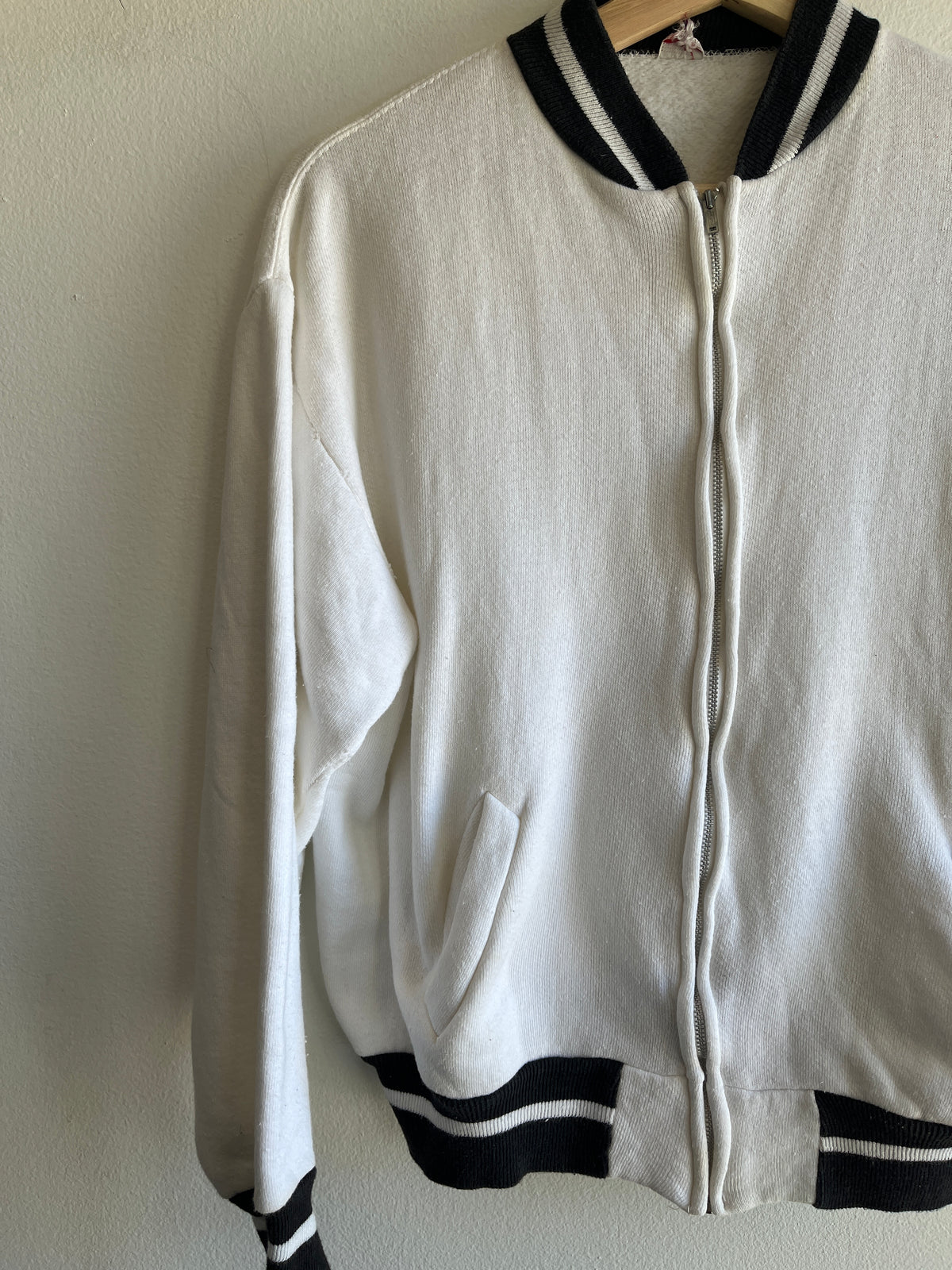 Vintage 1950’s Bomber-Style Fleece Sweatshirt