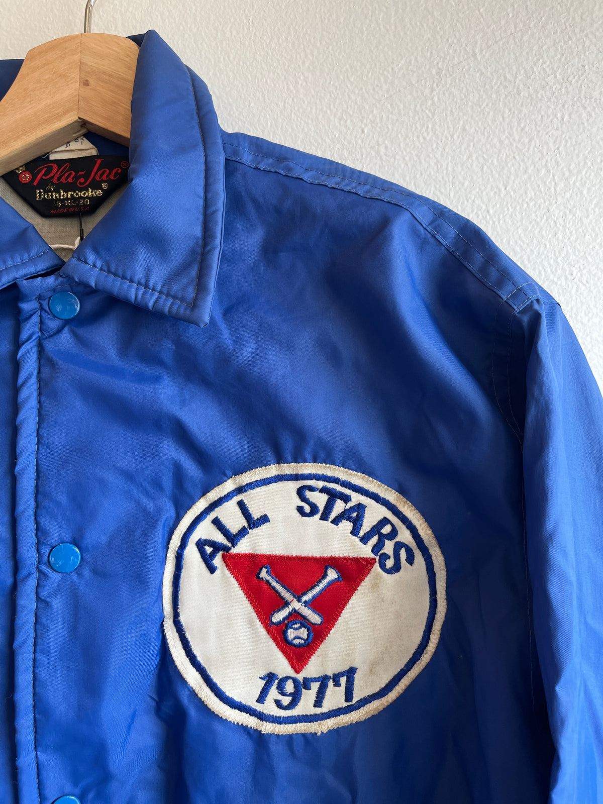 Vintage 1977 YMCA All Stars Coaches Jacket - La Lovely Vintage 