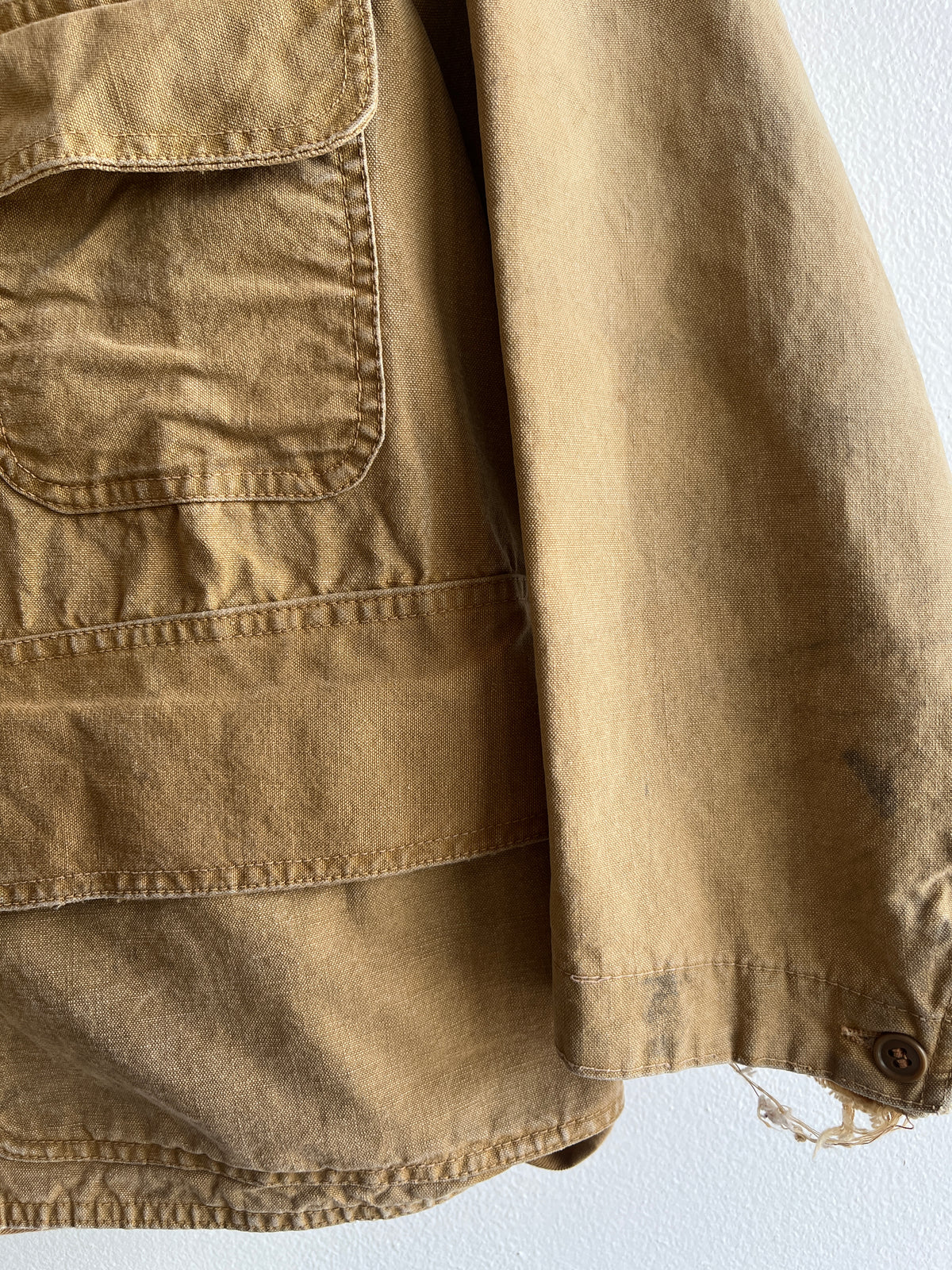 Vintage 1940’s Blue Bill Canvas Hunting Jacket