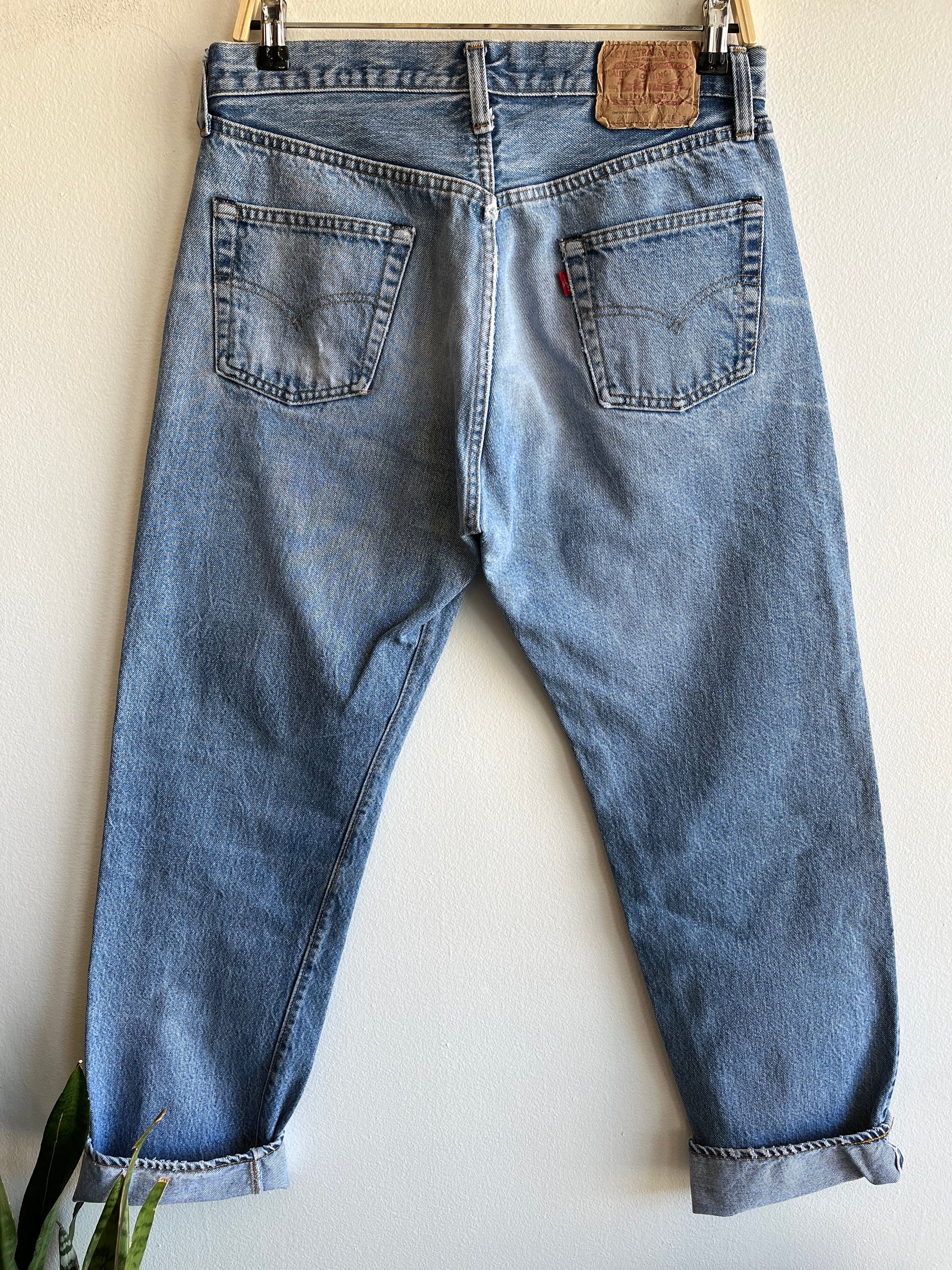 Vintage 1980’s Levi’s 501 Selvedge Denim Jeans - La Lovely Vintage 