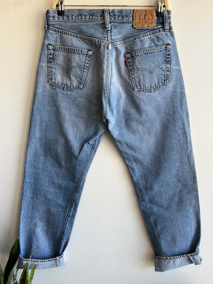 Vintage 1980’s Levi’s 501 Selvedge Denim Jeans - La Lovely Vintage 