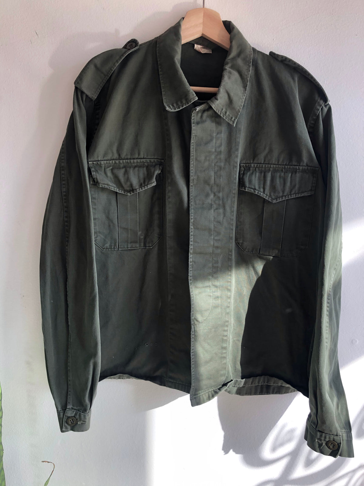 Vintage 1970’s European Military Shirt - La Lovely Vintage 