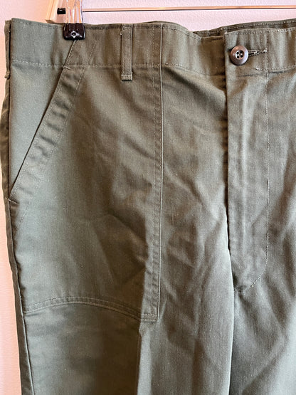 Vintage 1980's OG 507's Military Fatigues/Trousers