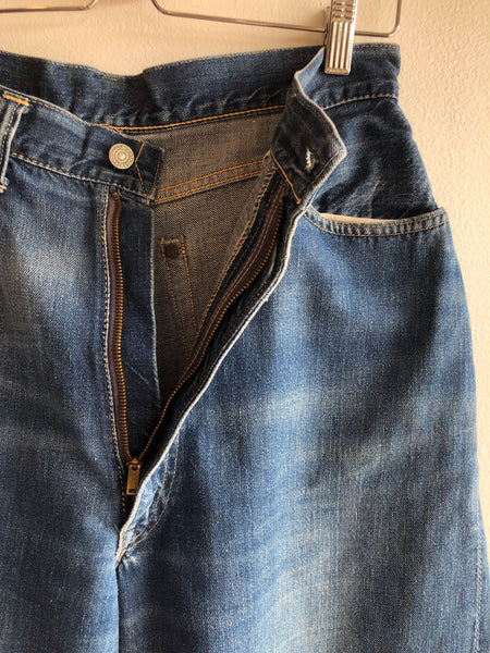 Vintage 1950’s Levi’s “Big E” 701 Hidden Rivet Selvedge Denim Jeans
