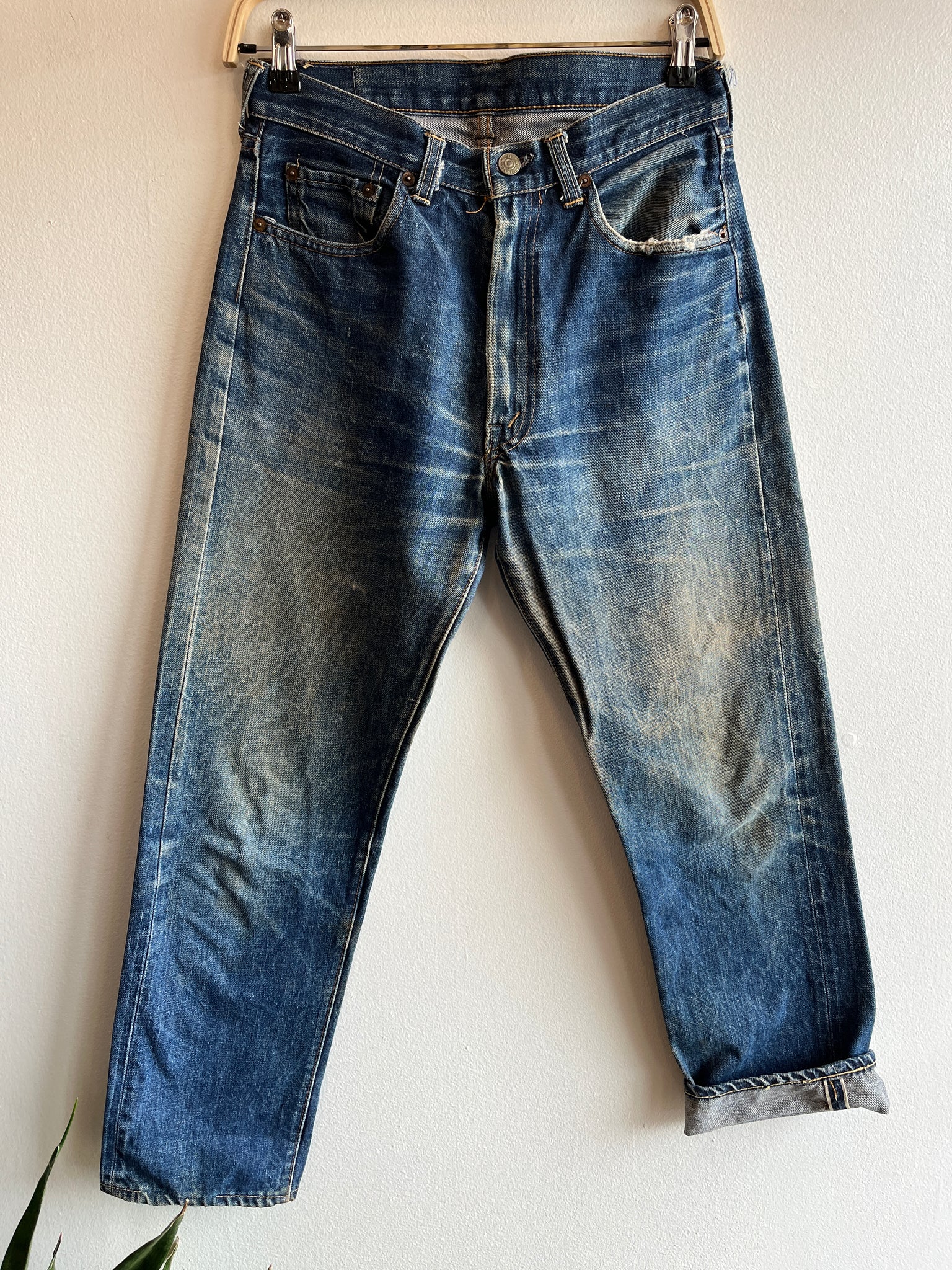 Port Socialist smidig Vintage 1960's Levi's 505 Selvedge Denim Jeans – La Lovely Vintage