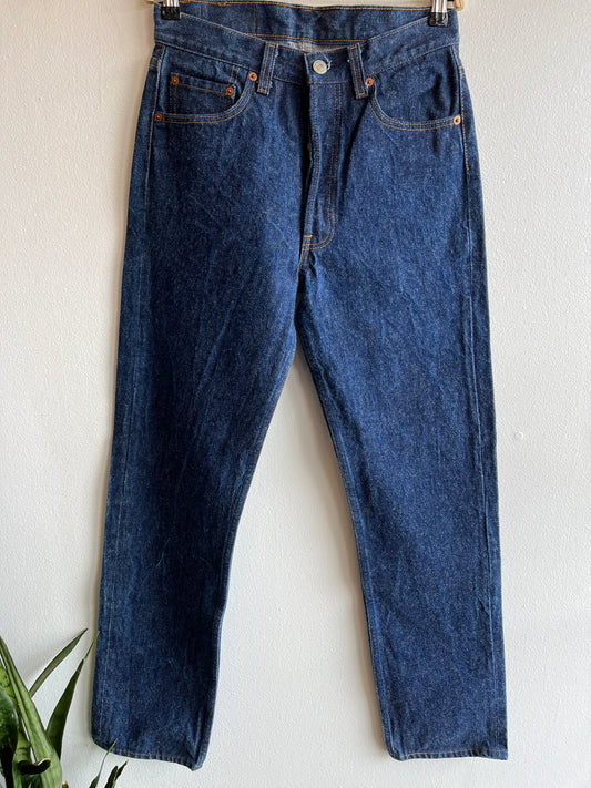 Vintage 1980’s Levi’s One-Wash 501xx Denim Jeans