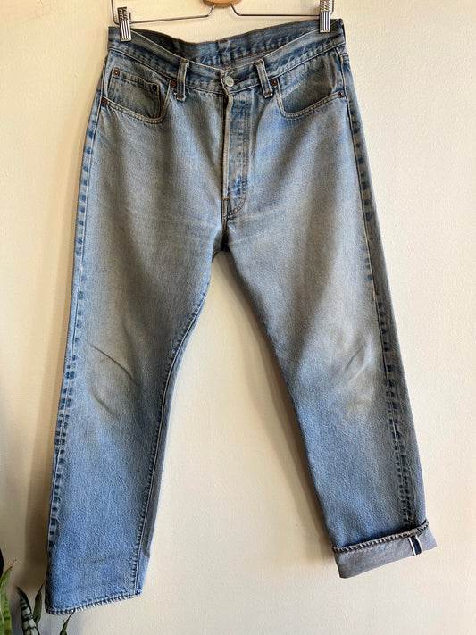 Vintage 1980’s Levi’s 501 Selvedge Denim Jeans