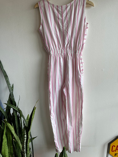 Vintage 1980’s “Ideas” Striped Jumpsuit