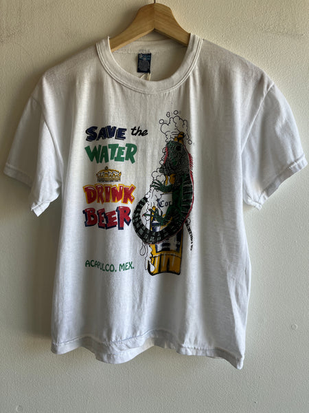 Vintage 1980’s “Save Water Drink Beer T-Shirt