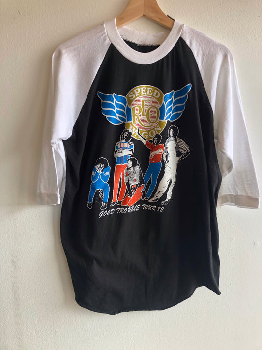 Vintage 1970’s R.E.O. Speedwagon Baseball T-Shirt - La Lovely Vintage 