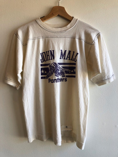 Vintage 1970’s “John Mall Panthers” Football T-Shirt