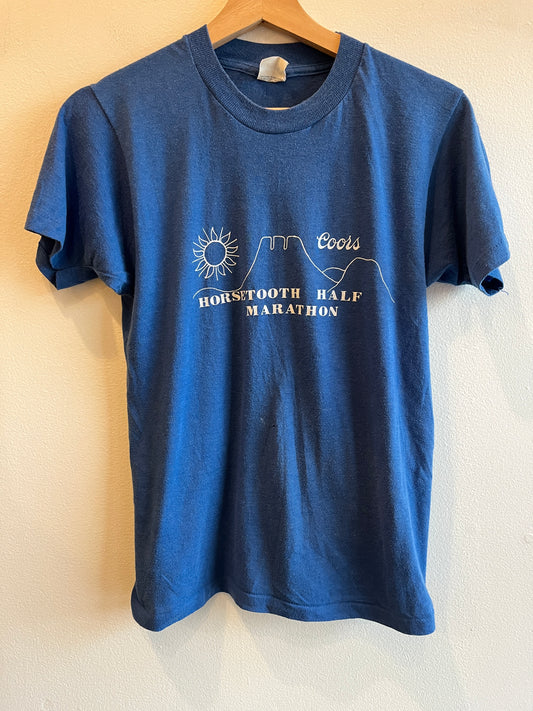 Vintage 1970/80’s “Horsetooth Half Marathon” Coors T-Shirt - La Lovely Vintage 