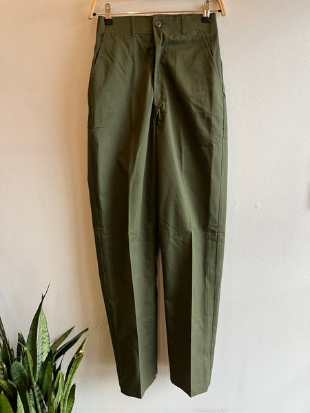 Vintage 1980's OG 507's Military Fatigues/Trousers