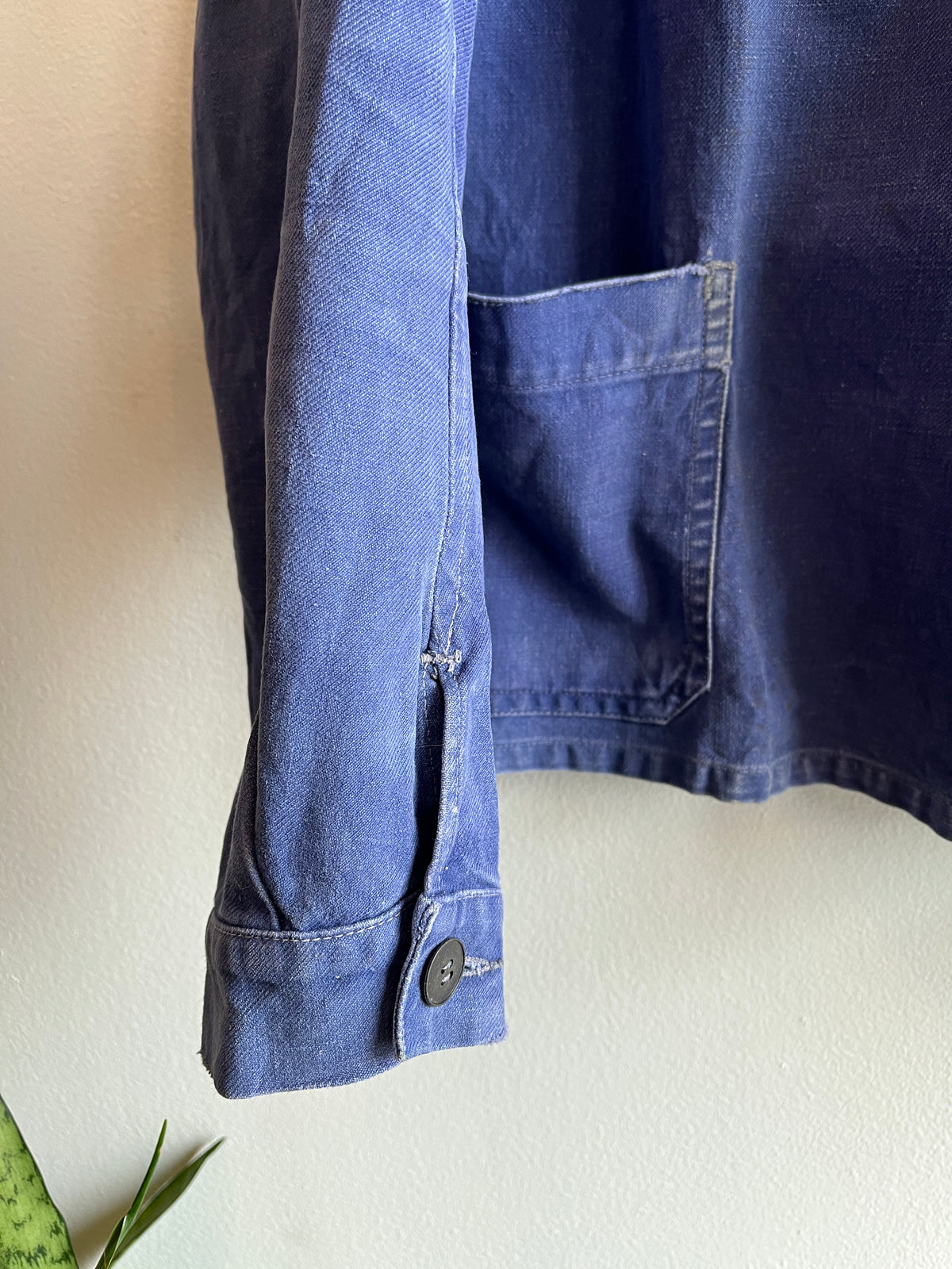 Vintage 1950/60’s “Le Tigre” French Indigo Chore Coat - La Lovely Vintage 