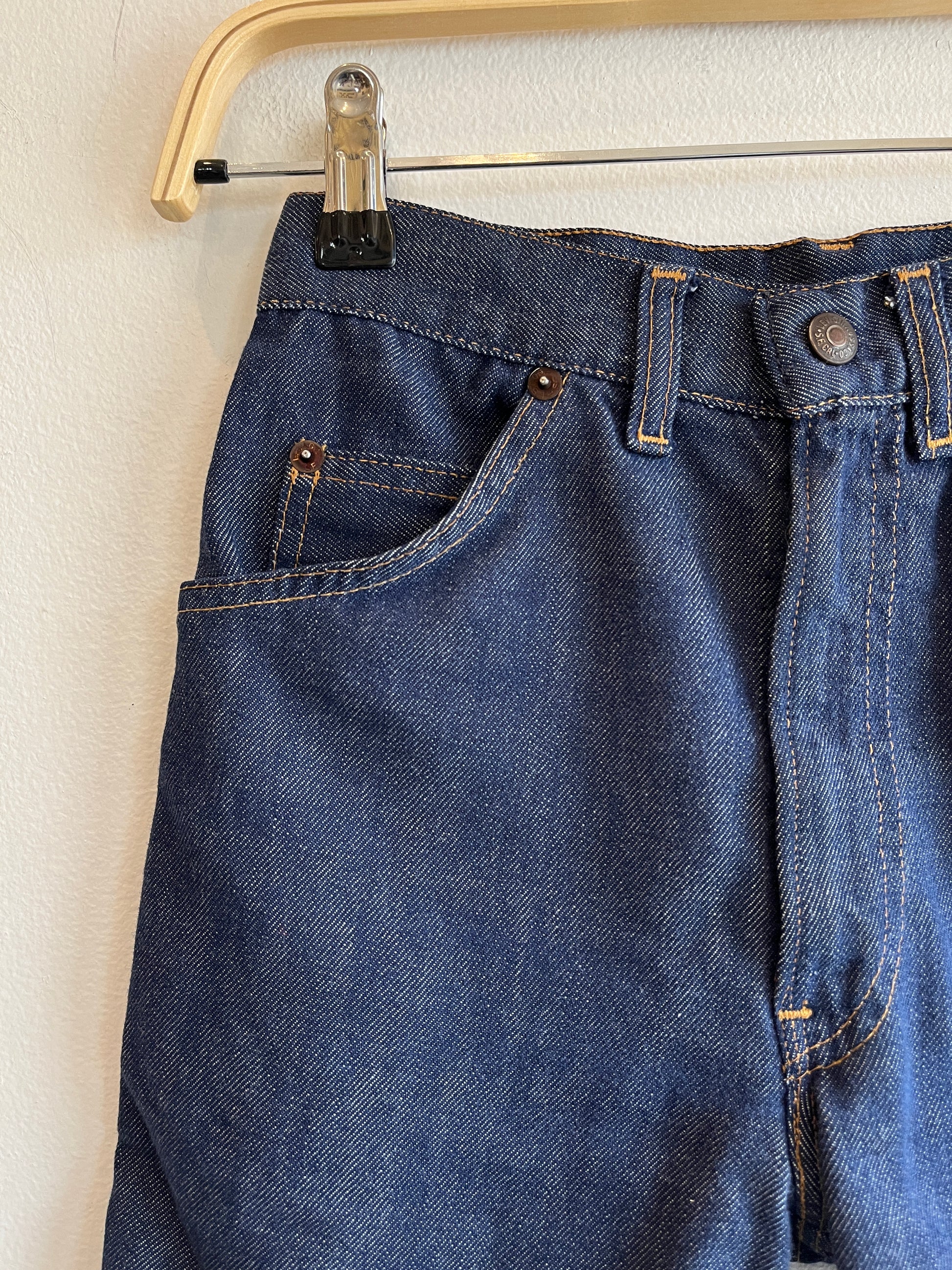 Vintage 1960’s Levi’s “Big E” Denim Shorts - La Lovely Vintage 